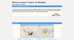 Desktop Screenshot of iphonelocationtracker.co.uk