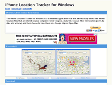 Tablet Screenshot of iphonelocationtracker.co.uk